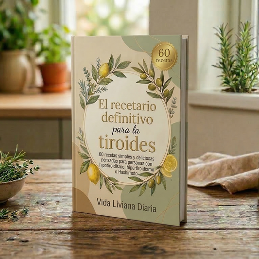 El recetario definitivo para la Tiroides + 5 BONUS Exclusivos