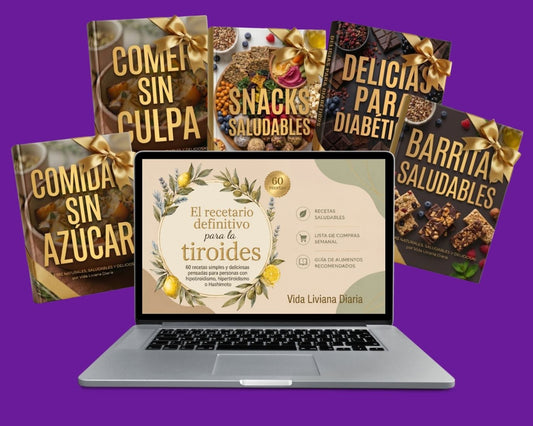 El Recetario Definitivo para la Tiroides + 5 BONOS Exclusivos